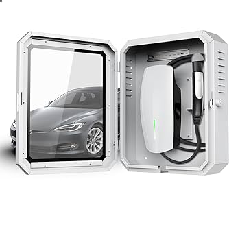 Amazon.co.jp: Tesla Gen 3用充電器ボックス 屋外壁充電器カバー